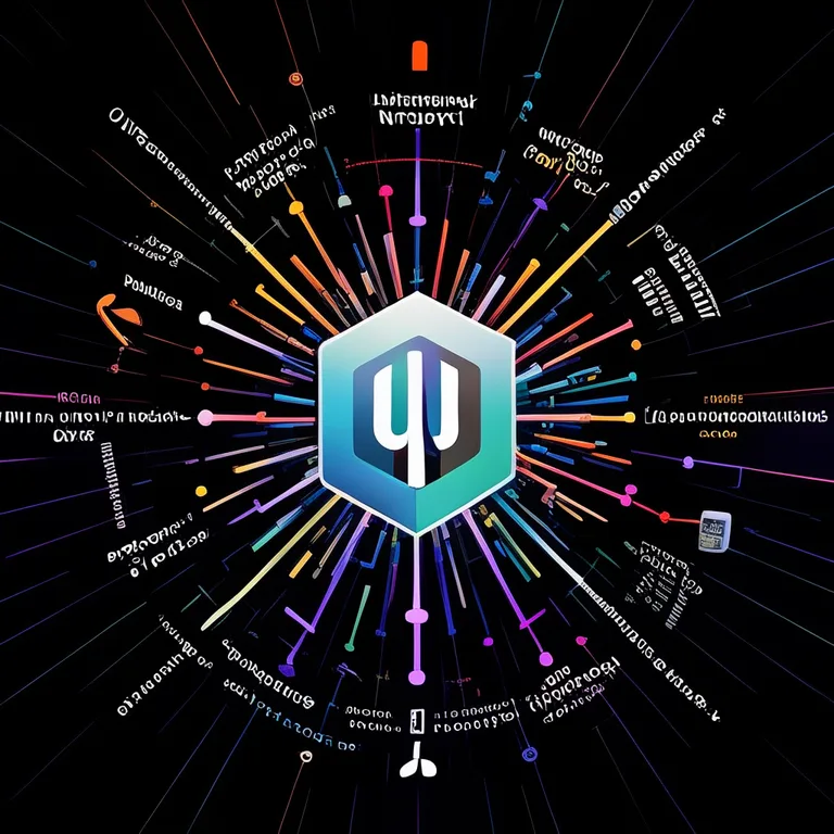 A visual matrix showing Unity build target icons for Windows, Mac, iOS, Android, WebGL, and VR headsets radiating outward…