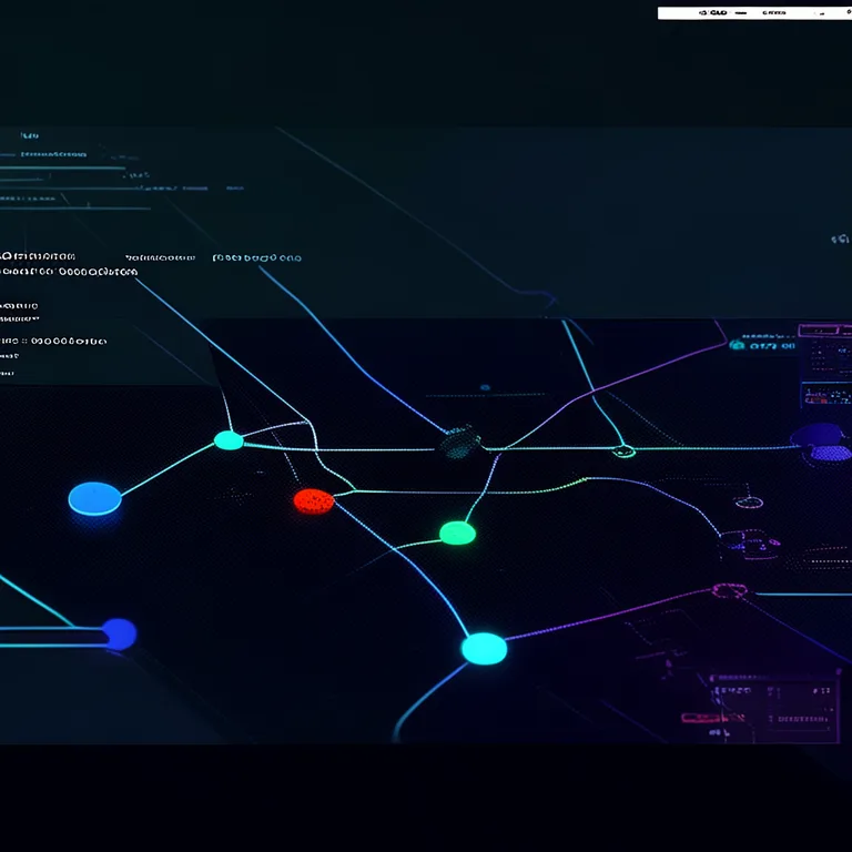 A close-up screenshot of a sleek dark-themed Unity Editor showing a node-based dialogue graph, with a branching NPC quest…