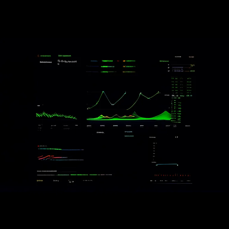 An Android Studio performance profiler dashboard on a dark theme interface with green and blue accent colors, showing a CPU…