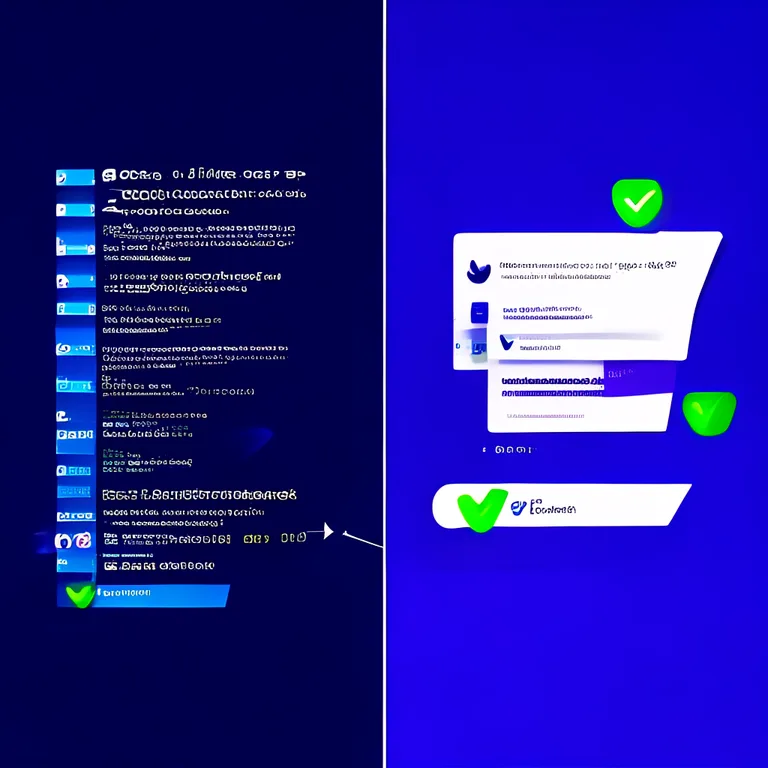 Split-screen editorial infographic. Left: traditional Google SERP with blue links. Right: AI chat interface with a citation…
