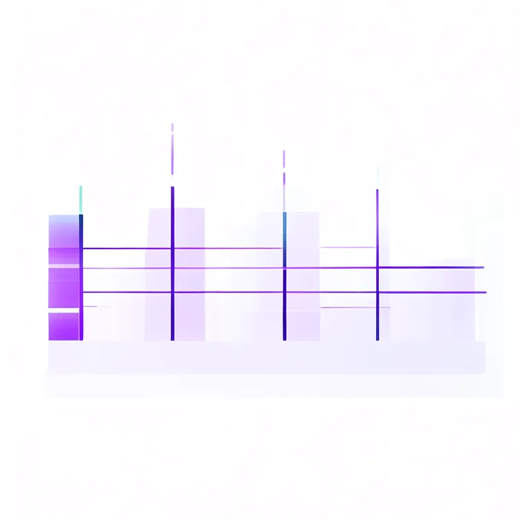 Clean minimalist comparison bar chart on light off-white background. Three columns of data representing affiliate review…